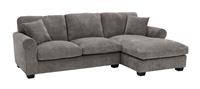 Argos Home Taylor Fabric Right Hand Corner Sofa - Grey