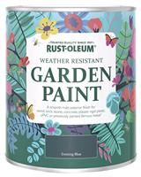 Rust-Oleum Garden Matt Paint 750ml - Evening Blue