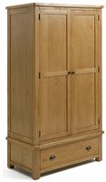 Argos Home Kent 2 Door 1 Drawer Wardrobe - Oak