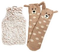 Argos Home Kids Hot Water Bottle Cover & Socks Gift Set