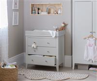 Cuggl Canterbury Nursery Chest Drawer - Light Grey