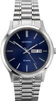 Sekonda Men's Blue Dial Stainless Steel Bracelet Watch