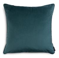 Habitat Velvet Plain Cushion - Teal - 55x55cm