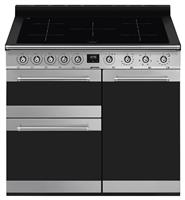 Smeg SY103-I 100cm Double Oven Electric Range Cooker S/Steel