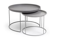 Habitat Finley Round Coffee Table - Grey