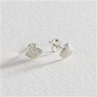 Revere Sterling Silver Seashell Stud Earrings