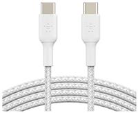 Belkin Braided USB-C to USB-C 1m Cable - White