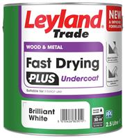 Leyland Trade Fast Dry Plus Undercoat 2.5L - Brilliant White