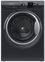 Hotpoint NSWM1046BSUK 10KG 1400 Spin Washing Machine - Black