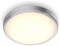 Philips Doris LED Bathroom Flush to Ceiling Light - White