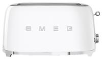 Smeg TSF02WHUK 50's Style Long Slot 4 Slice Toaster - White