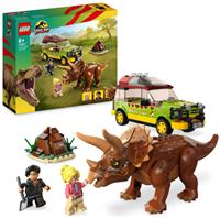 LEGO Jurassic Park Triceratops Research with Car Toy 76959
