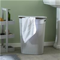 Argos Home 50 Litre Laundry Hamper - Grey