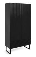 Habitat Cairo 2 Door 2 Drawer Wardrobe - Black