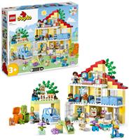 LEGO DUPLO 3in1 Family House Toy for Toddlers Aged 3+ 10994
