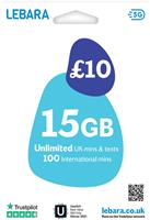 Lebara Pay As You Go Sim Card