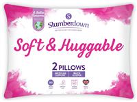 Slumberdown Soft and Huggable Medium/ Soft Pillow - 2 Pack