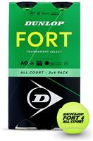 Dunlop Fort Court 4BTX2 Tennis Balls