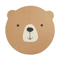 Habitat Kids Teddy Bear Round Rug - 100 x 100cm - Multi