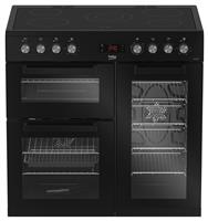 Beko KDVC90K 90cm Electric Range Cooker - Black