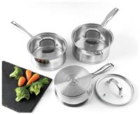 Salter Timeless Collection 3 Piece Pan Set