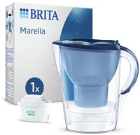 BRITA Marella Water Filter Jug Blue 2.4L