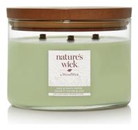 Natures Wick Large Multi Wick Candle - Sage & White Pepper