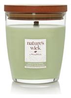 Natures Wick Medium Jar Candle - Sage & White Pepper