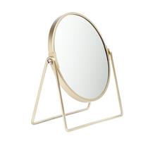 Argos Home Gold Metal Round Swivel Mirror - 21x19cm