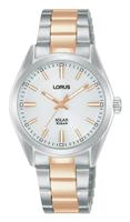 Lorus Ladies Solar Two Tone Stainless Steel Watch