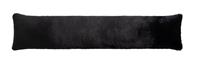 Habitat Faux Fur Draught Excluder - Black