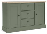 Argos Home Winchester 2 Door 3 Drawer Sideboard - Reed Green