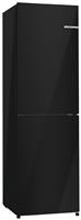 Bosch KGN27NBEAG Freestanding Fridge Freezer - Black