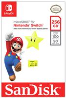 SanDisk 100MBs MicroSDXC Card for Nintendo Switch - 256GB