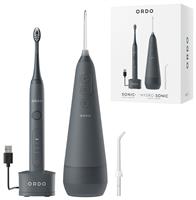 Ordo Sonic+ Toothbrush & Hydro Sonic Water Flosser- Charcoal