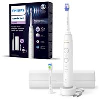 Philips Sonicare 6500 Electric Toothbrush, White, HX7410/02