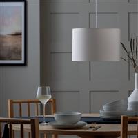 Argos Home Cream Easy Fit Drum Lampshade - 30 cm