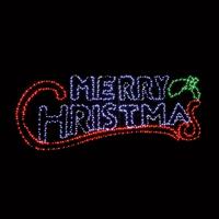 Premier Decorations LED Merry Christmas Decoration