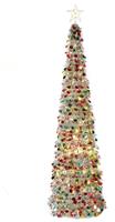 Premier Decorations 6ft Pop Up Slim Christmas Tree - Silver