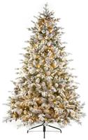 Premier Decorations 7ft Snowy Dorchester Christmas Tree