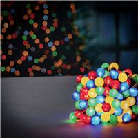 Premier Decorations 100 Multicoloured LED Christmas Lights