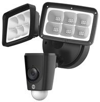 Yale Floodlight Security Camera - Black