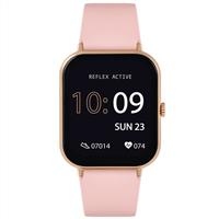Reflex Active Series 23 Pink Strap Smart Watch