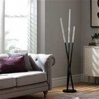 Argos Home LED Bubble Floor Lamp - Black