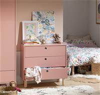 Habitat Kids Eden 3 Chest of Drawers - Pink