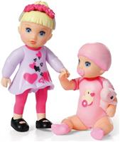 BABY born Minis Double Pack 1 Doll - 4inch/11cm