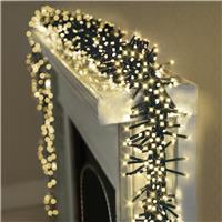 Premier Decorations Warm White LED Christmas Tree Lights