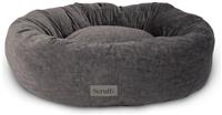 Scruffs Oslo Doughnut Grey Dog Bed - Extra Large
