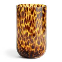 Habitat Tortoiseshell Glass Vase