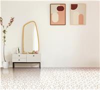 D-C-Fix Flowers Adhesive Vinyl Floor Tiles - Natural